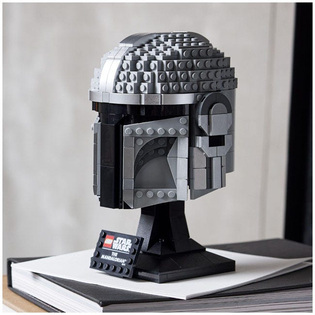 LEGO STAR WARS THE MANDALORIAN HELMET