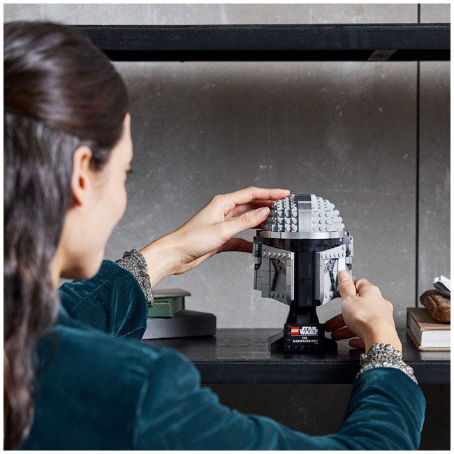 LEGO STAR WARS THE MANDALORIAN HELMET