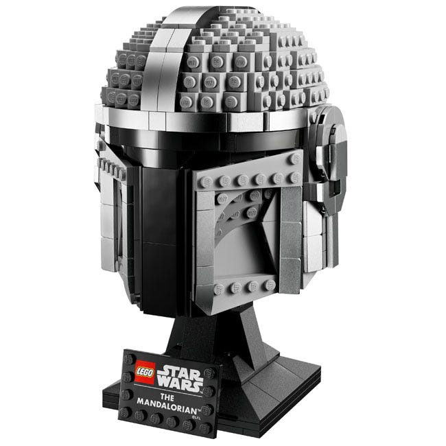 LEGO STAR WARS THE MANDALORIAN HELMET
