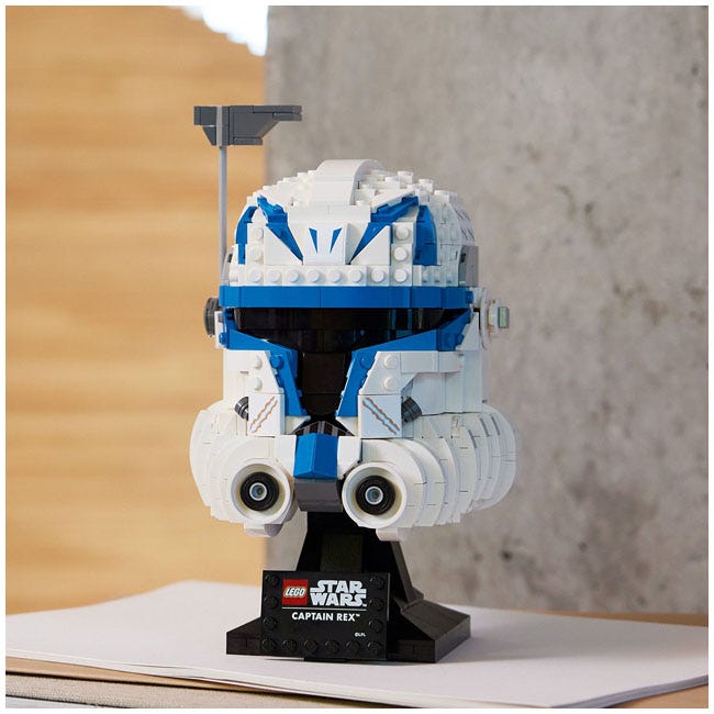LEGO STAR WARS CAPTAIN REX HELMET