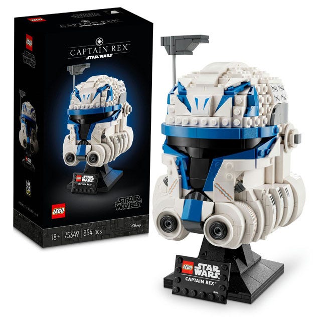 LEGO STAR WARS CAPTAIN REX HELMET