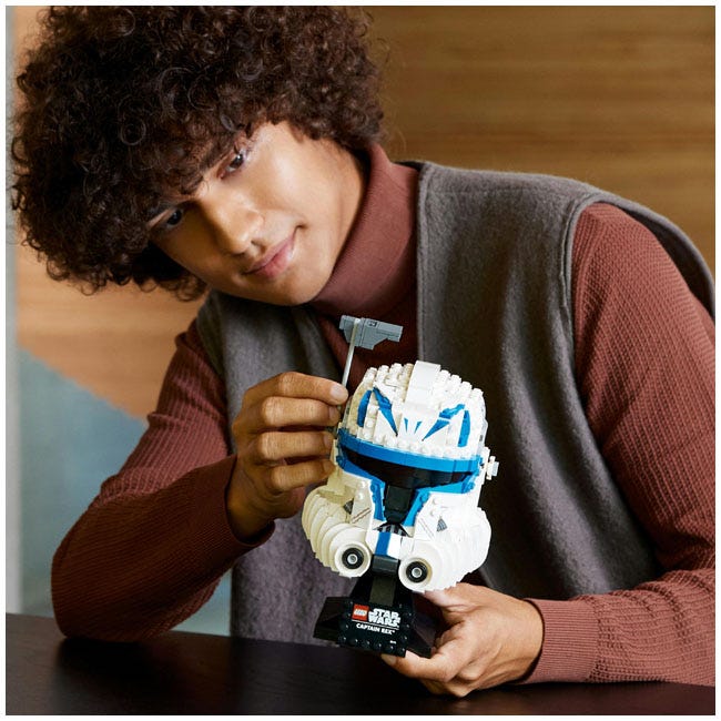 LEGO STAR WARS CAPTAIN REX HELMET