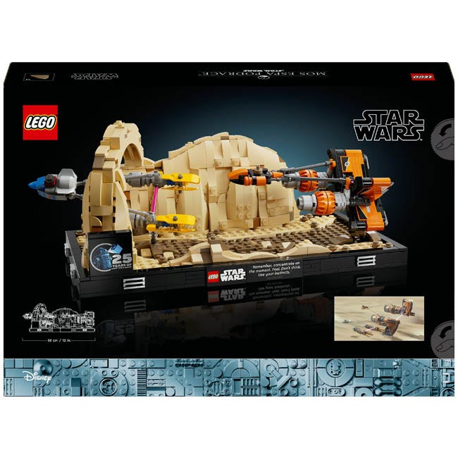 LEGO STAR WARS MOS ESPA PODRACE DIORAMA