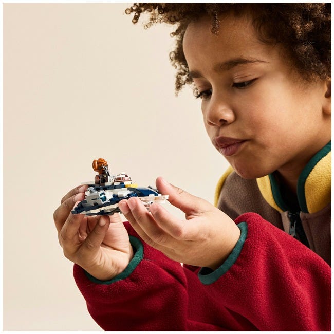 LEGO STAR WARS PLO KOONS JEDI STARFIGHTER MICROFIGHTER