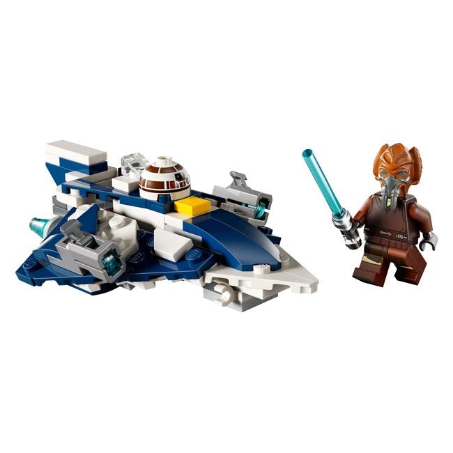 LEGO STAR WARS PLO KOONS JEDI STARFIGHTER MICROFIGHTER