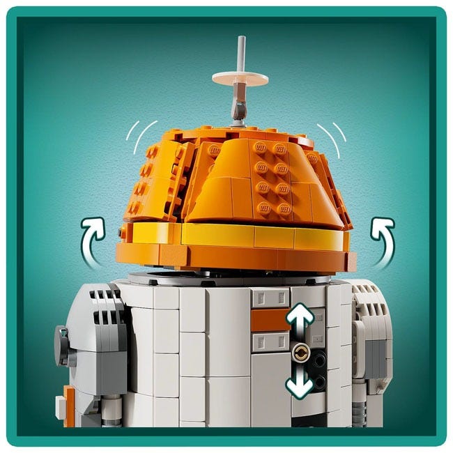 LEGO STAR WARS CHOPPER (C1-10P) ASTROMECH DROID