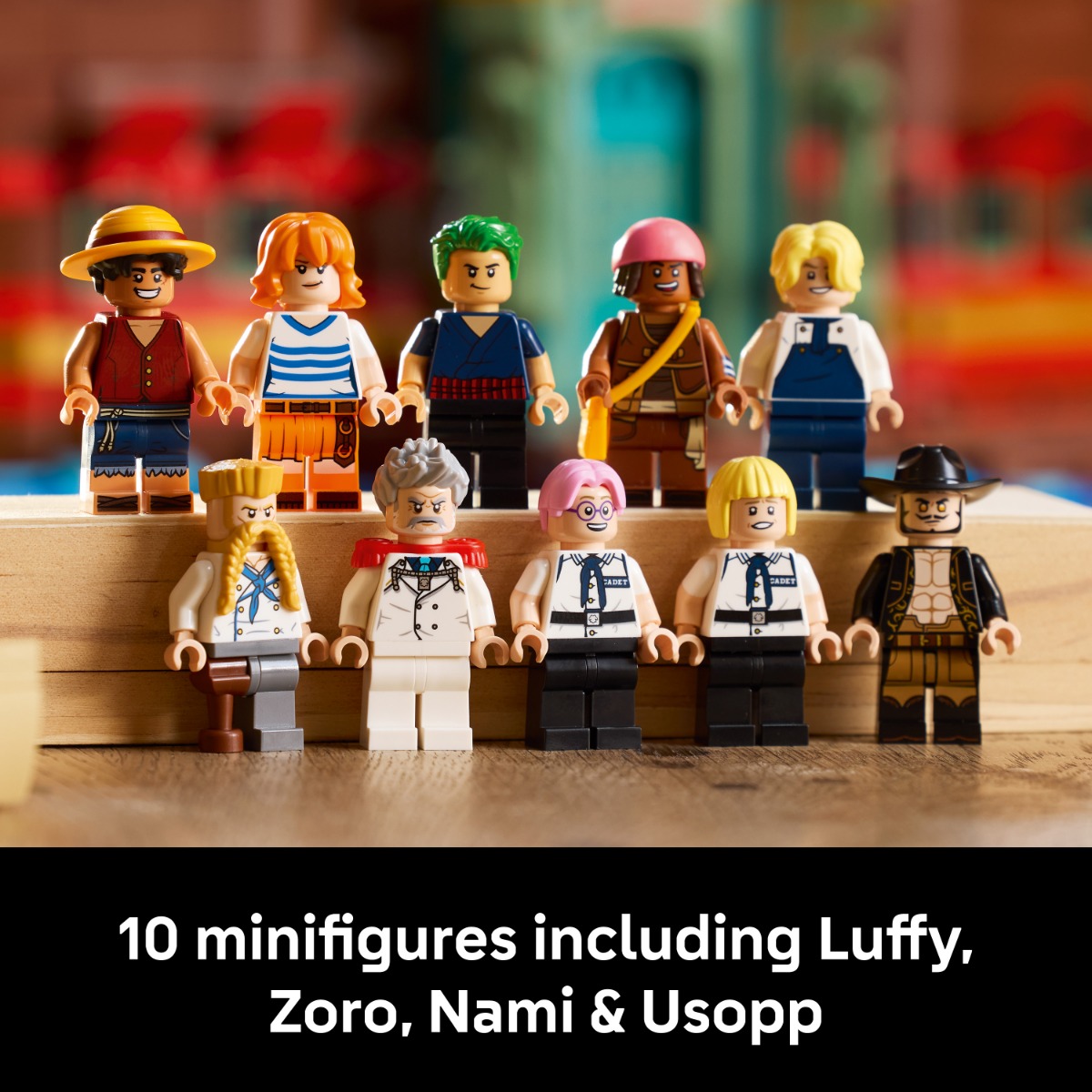 LEGO ONE PIECE THE BARATIE FLOATING RESTAURANT