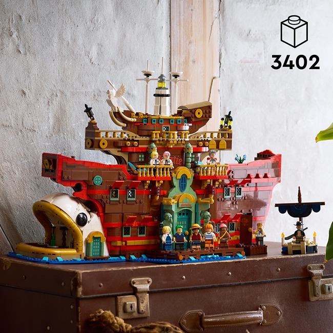 LEGO ONE PIECE THE BARATIE FLOATING RESTAURANT