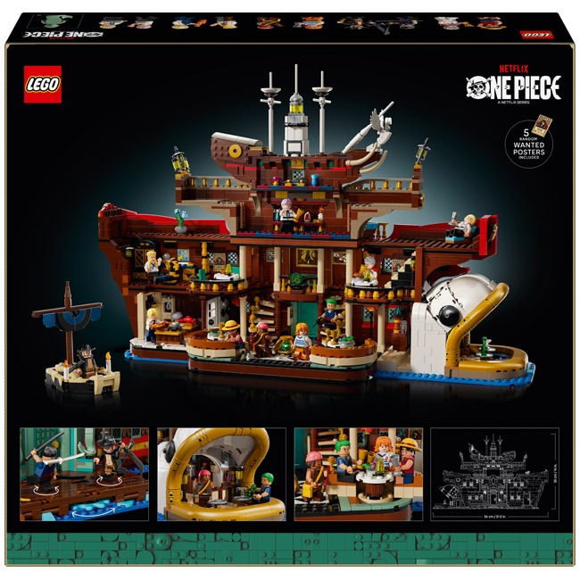 LEGO ONE PIECE THE BARATIE FLOATING RESTAURANT