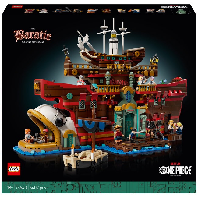 LEGO ONE PIECE THE BARATIE FLOATING RESTAURANT