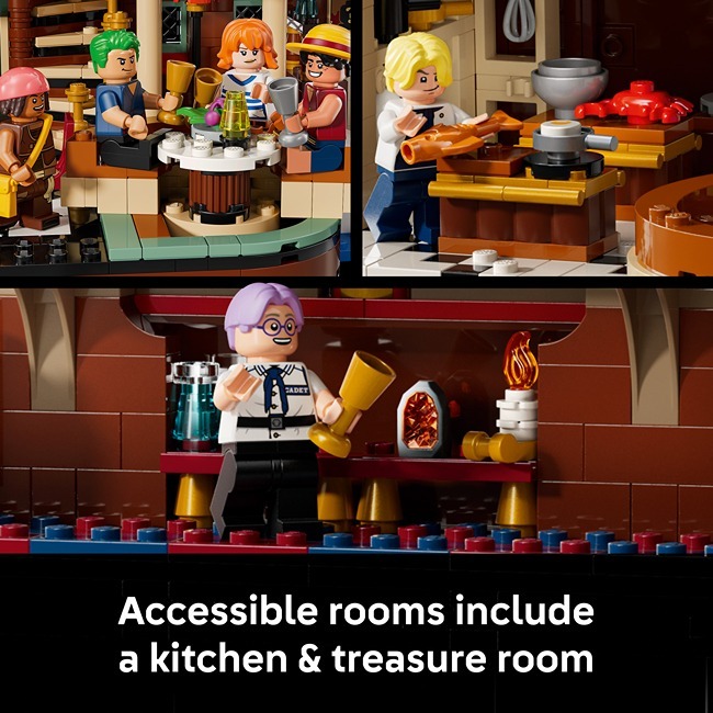 LEGO ONE PIECE THE BARATIE FLOATING RESTAURANT