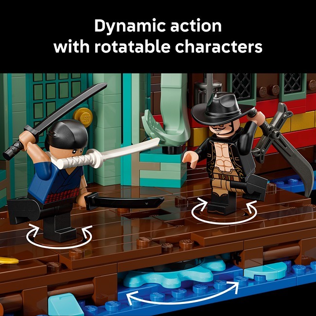 LEGO ONE PIECE THE BARATIE FLOATING RESTAURANT