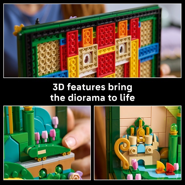 LEGO WICKED EMERALD CITY WALL ART