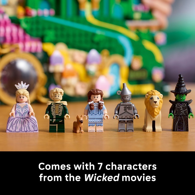 LEGO WICKED EMERALD CITY WALL ART