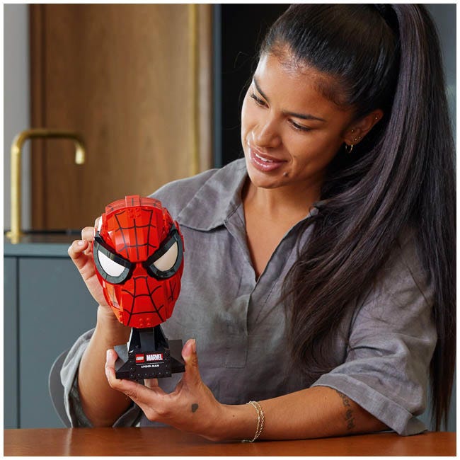LEGO MARVEL SPIDER MAN MASK