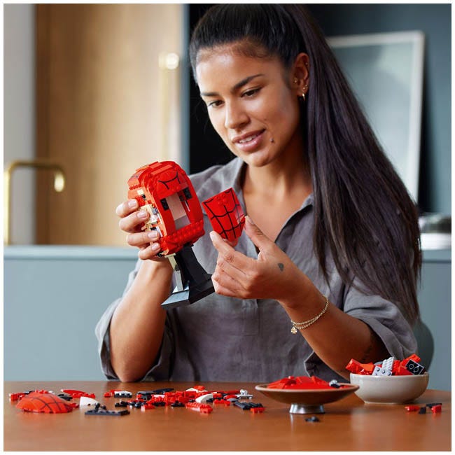 LEGO MARVEL SPIDER MAN MASK