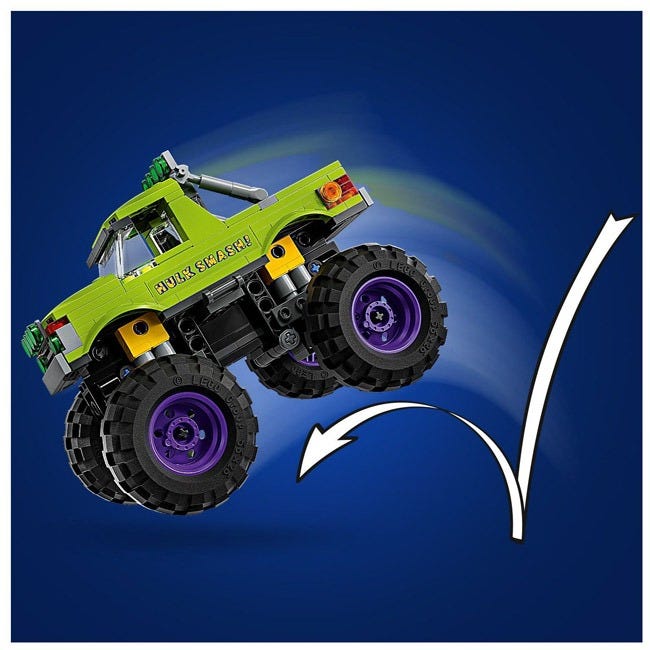 LEGO MARVEL THE HULK TRUCK VS THANOS