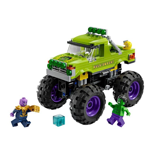 LEGO MARVEL THE HULK TRUCK VS THANOS
