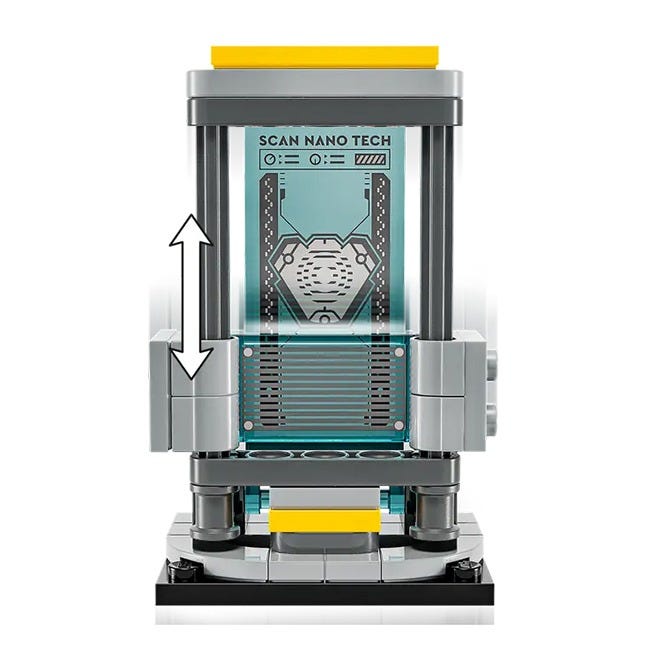 LEGO MARVEL IRON MAN'S LABORATORY HALL OF ARMOR