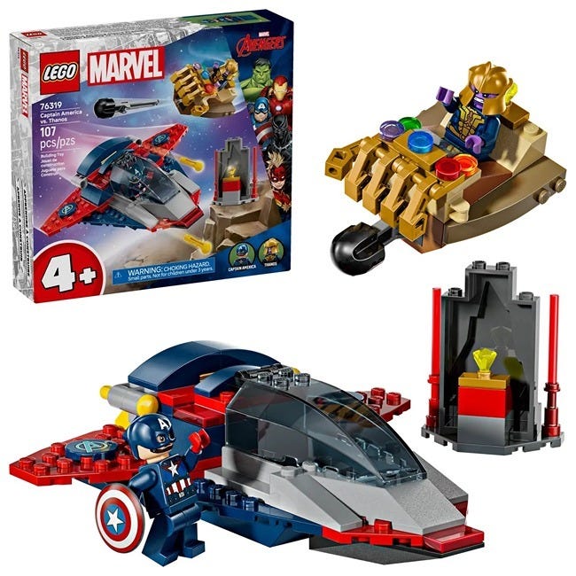 LEGO MARVEL CAPTAIN AMERICA VS THANOS