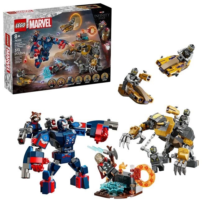 LEGO MARVEL AVENGERS: ENDGAME THOR VS CHITAURI