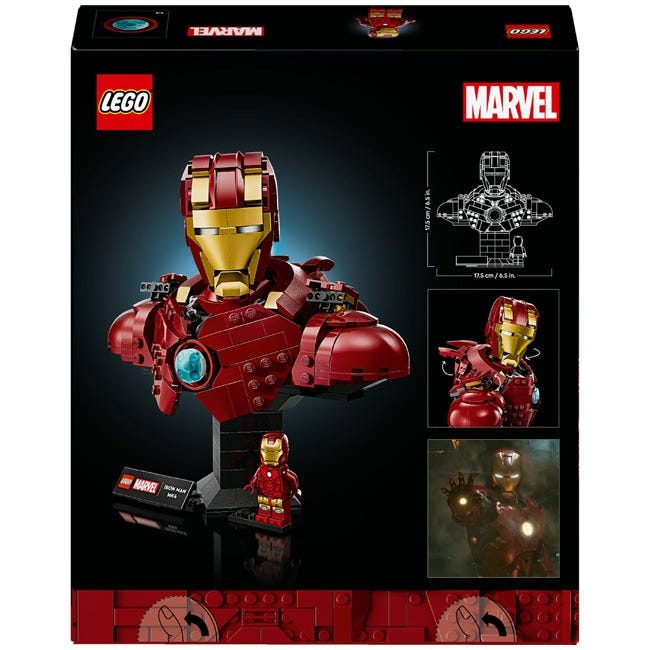 LEGO MARVEL IRON MAN MK4 BUST