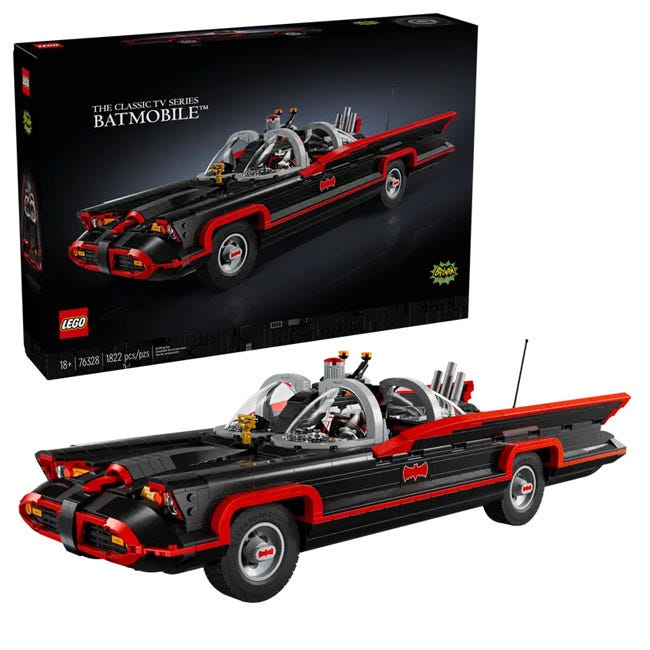 LEGO BATMAN THE CLASSIC TV SERIES BATMOBILE