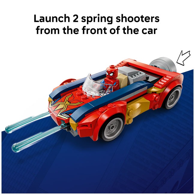 LEGO MARVEL SPIDER-MAN CAR VS VENOMIZED WOLVERINE