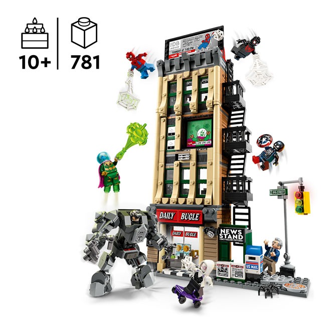 LEGO MARVEL SPIDER-MAN VS. MYSTERIO THE DAILY BUGLE
