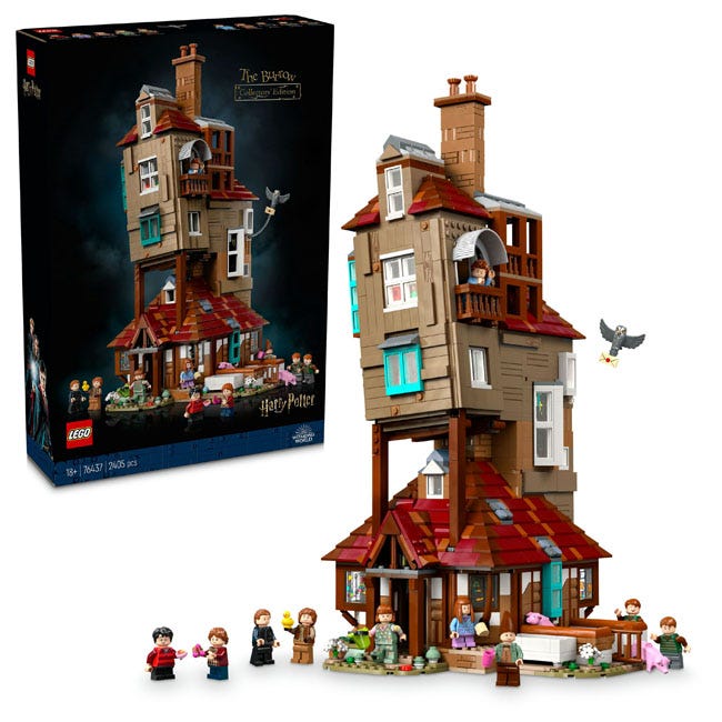 LEGO HARRY POTTER THE BURROW COLLECTORS EDITION