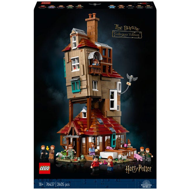 LEGO HARRY POTTER THE BURROW COLLECTORS EDITION