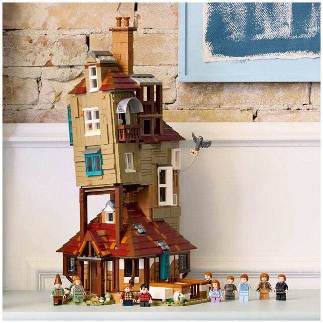LEGO HARRY POTTER THE BURROW COLLECTORS EDITION