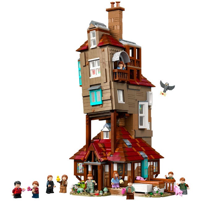 LEGO HARRY POTTER THE BURROW COLLECTORS EDITION