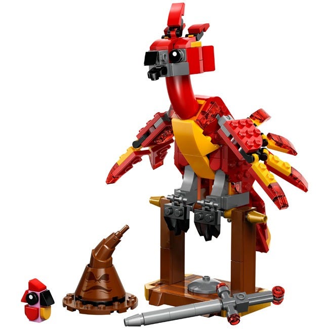 LEGO HARRY POTTER FAWKES DUMBLEDOREÆS PHOENIX