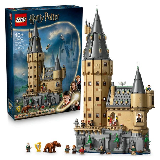 LEGO HARRY POTTER HOGWARTS CASTLE THE MAIN TOWER