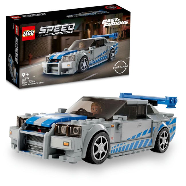 LEGO SPEED CHAMPIONS FAST & FURIOUS NISSAN SKYLINE GT-R (R34