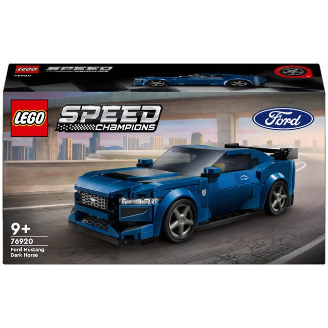 LEGO SPEED CHAMPIONS FORD MUSTANG DARK HORSE SPORTS CAR
