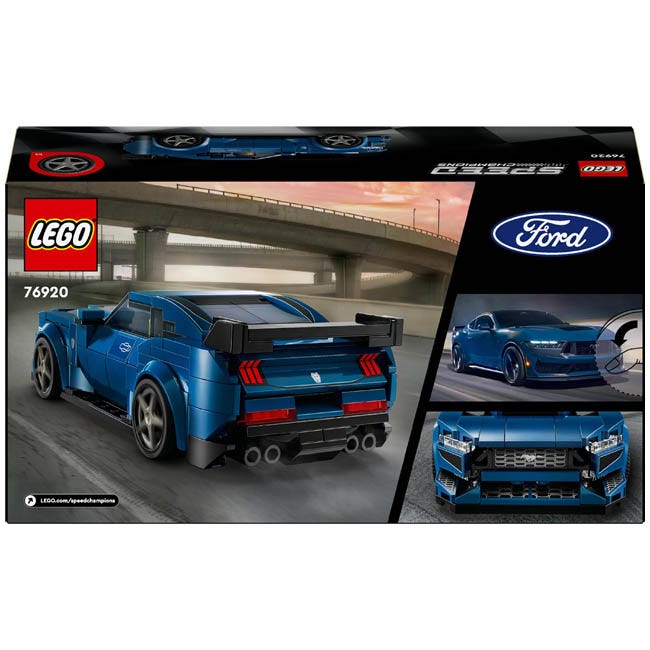 LEGO SPEED CHAMPIONS FORD MUSTANG DARK HORSE SPORTS CAR