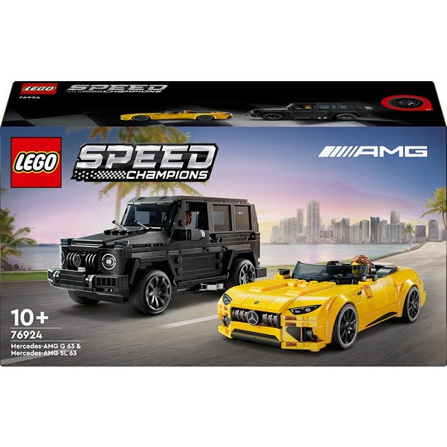 LEGO SPEED CHAMPIONS MERCEDES-AMG G 63 AND MERCEDES-AMG SL 6