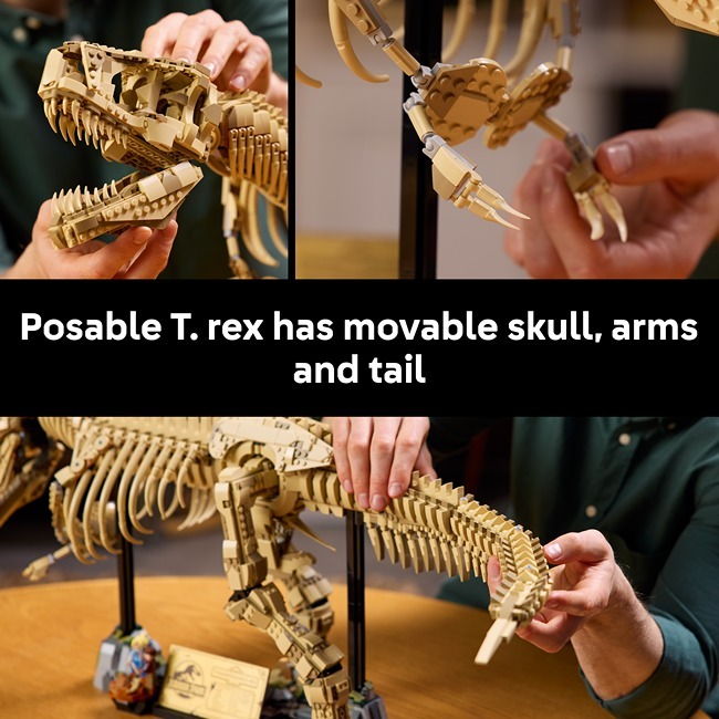 LEGO JURASSIC WORLD DINOSAUR FOSSILS TYRANNOSAURUS REX