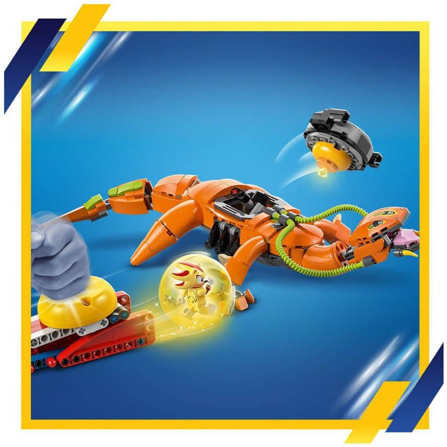 LEGO SONIC SUPER SHADOW VS BIOLIZARD