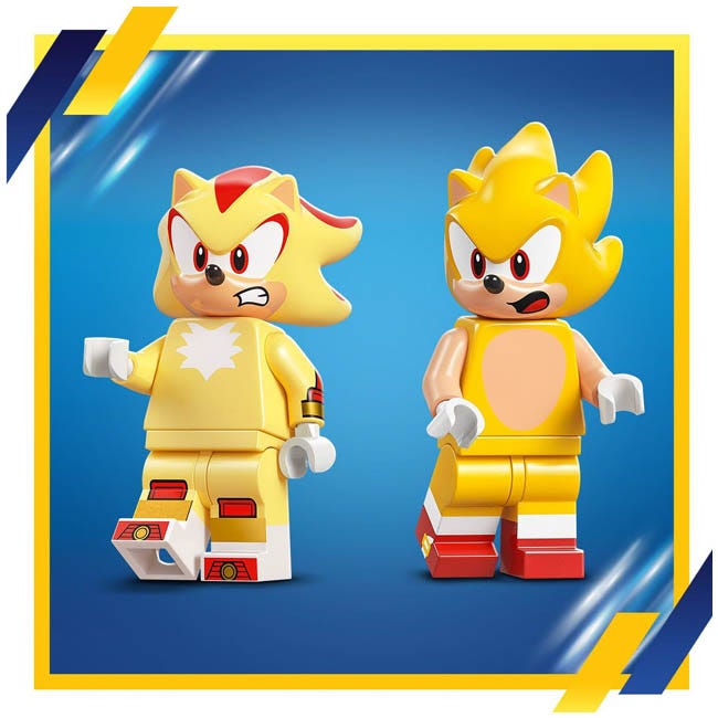 LEGO SONIC SUPER SHADOW VS BIOLIZARD