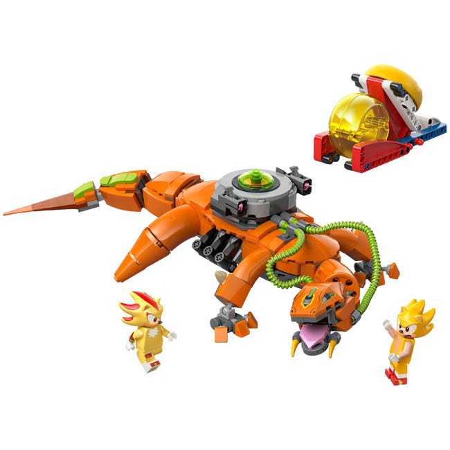 LEGO SONIC SUPER SHADOW VS BIOLIZARD