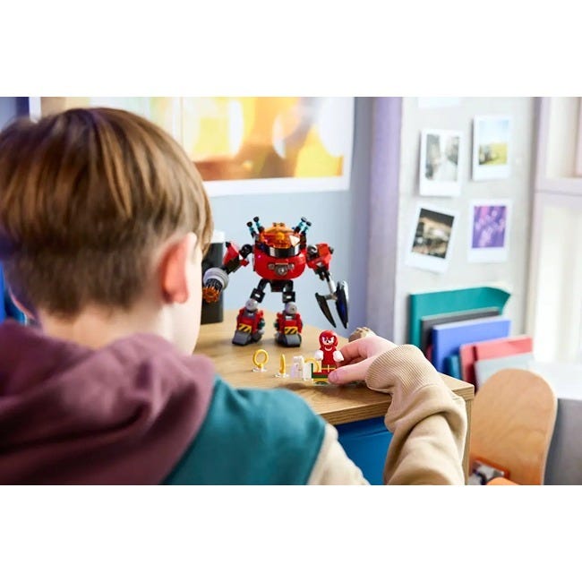 LEGO SONIC THE HEDGEHOG KNUCKLES VS. DR. EGGMAN EGG CRUSHER