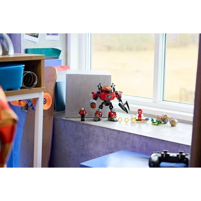 LEGO SONIC THE HEDGEHOG KNUCKLES VS. DR. EGGMAN EGG CRUSHER