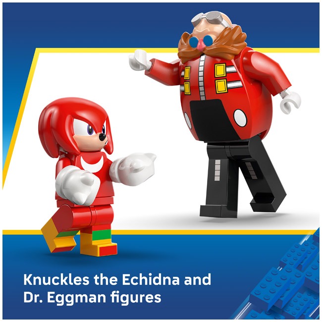 LEGO SONIC THE HEDGEHOG KNUCKLES VS. DR. EGGMAN EGG CRUSHER