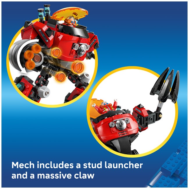 LEGO SONIC THE HEDGEHOG KNUCKLES VS. DR. EGGMAN EGG CRUSHER