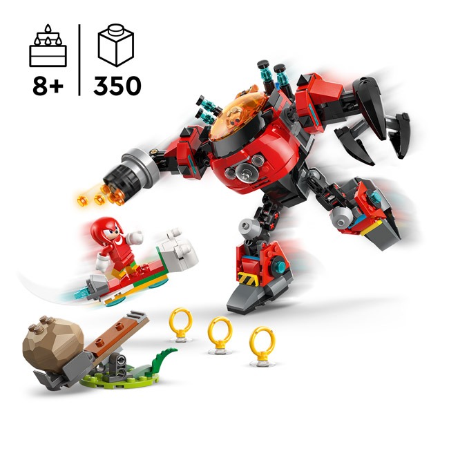 LEGO SONIC THE HEDGEHOG KNUCKLES VS. DR. EGGMAN EGG CRUSHER