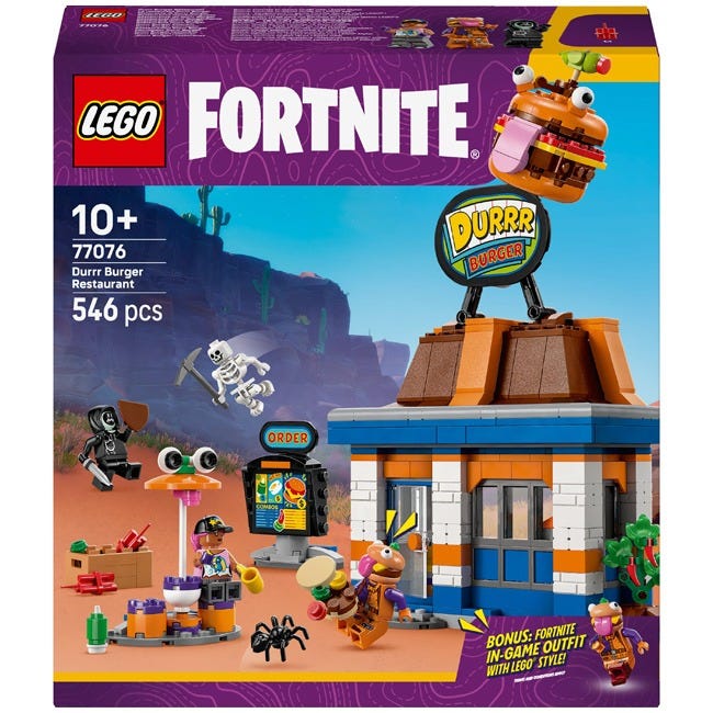 LEGO FORTNITE DURRR BURGER RESTAURANT