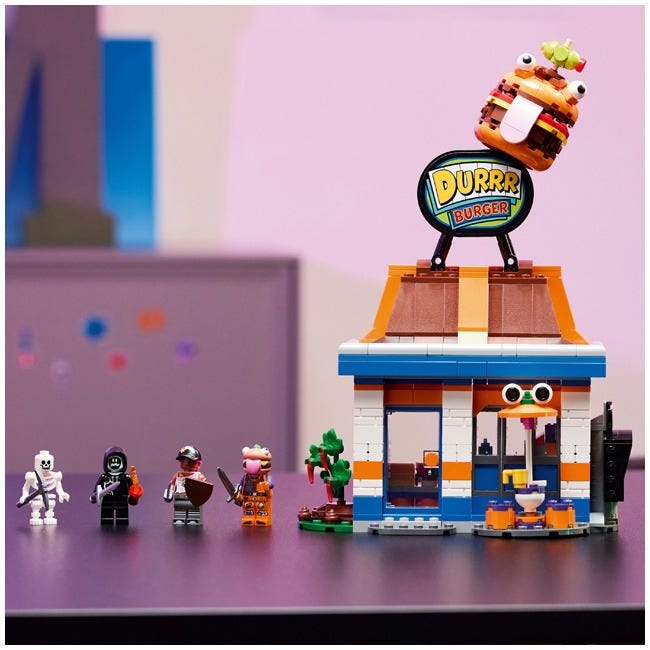 LEGO FORTNITE DURRR BURGER RESTAURANT